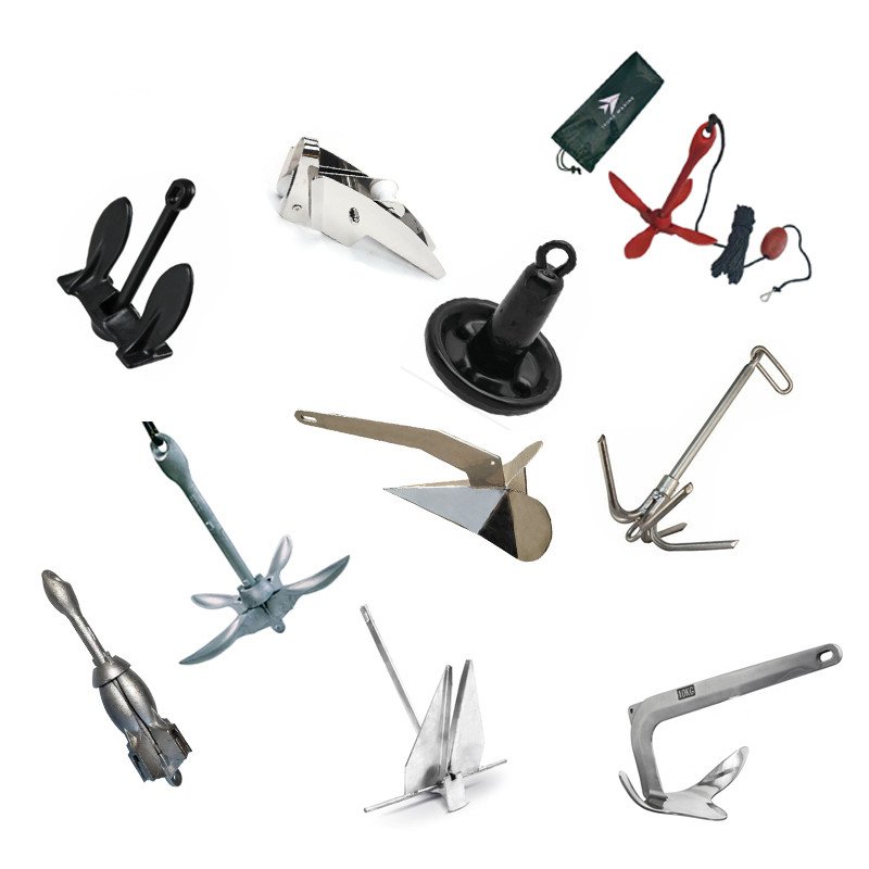 Hot Sale Kayak Anchor Fishing Accessories Kayak Folding Anchor Drop in Boat Anchors